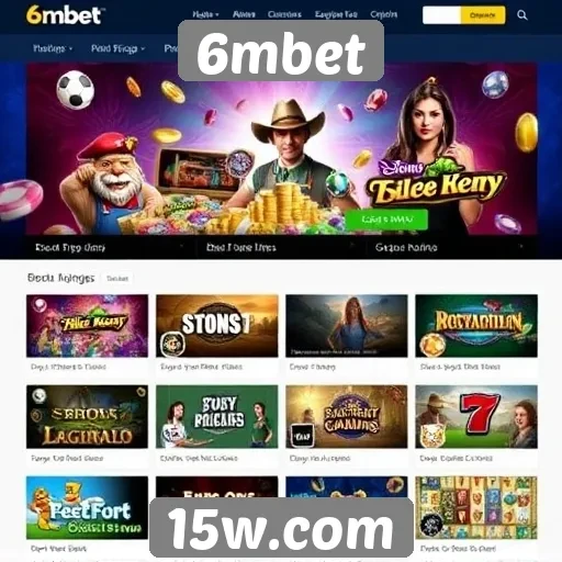 Explorando os jogos e apostas disponíveis no 6mbet